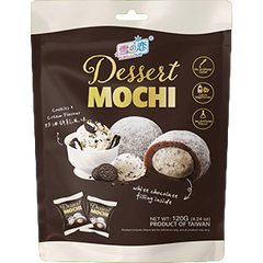 YUKI & LOVE - חטיף מוצ'י בטעם קרם עוגיות 120 גרם