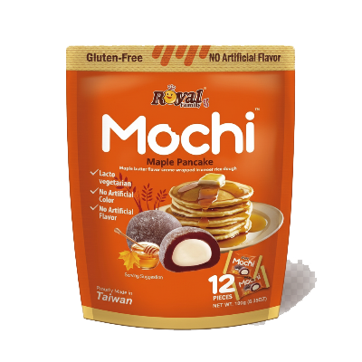 מוצ'י - ממתקי אורז ממולאים בטעם פנקייק עם מייפל
