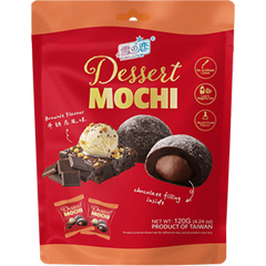 YUKI & LOVE - חטיף מוצ'י בטעם בראוניז 120 גרם