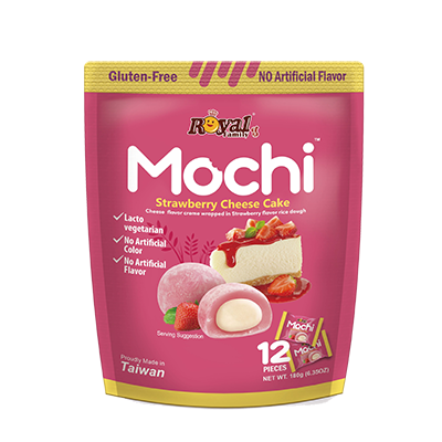 מוצ'י בטעם עוגת גבינה ותות