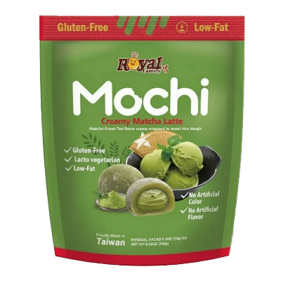 מוצ'י - ממתקי אורז ממולאים בטעם מאצ'ה