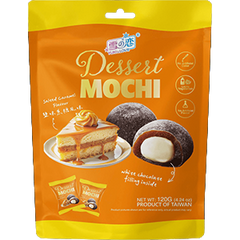 YUKI & LOVE - חטיף מוצ'י בטעם קרמל מלוח 120 גרם