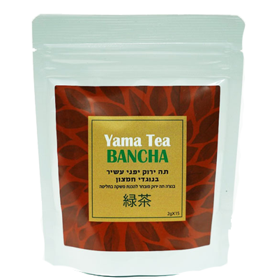 תה ירוק באנצ'ה עשיר בנוגדי חמצון 