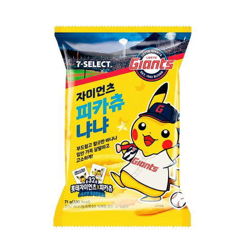 חטיף פוקימון חיטה מתקתק בטעם בננה