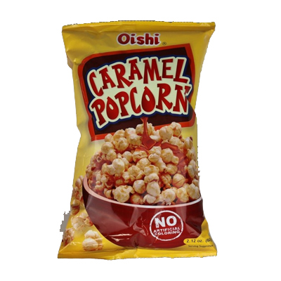 פופקורן בטעם קרמל