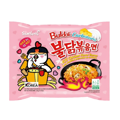 ראמן בולדאק בטעם עוף קרבונרה