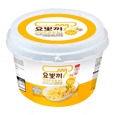 KAITO | טוקבוקי קערית שמנת ובצל – Yopokki Tteokbokki 180 גרם 