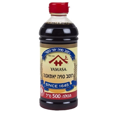 רוטב סויה יאמאסה (יאמאסה) – בקבוק 500 מ"ל