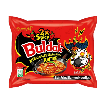 ראמן בולדאק בטעם חריף כפול