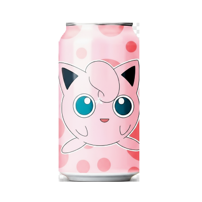 משקה מוגז בטעם אפרסק Jigglypuff